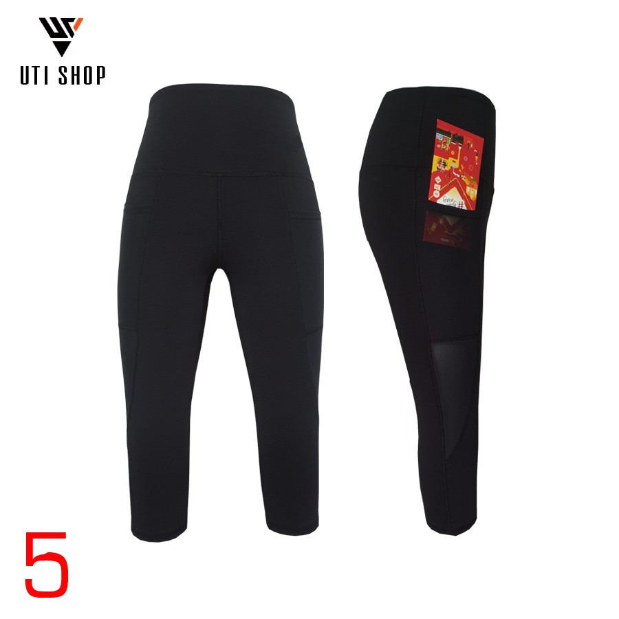 Quần Legging Lửng - Quần legging tập gym Nữ