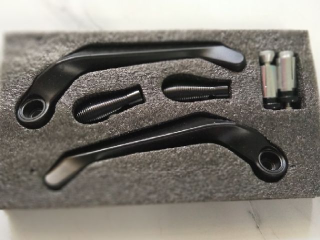 Bộ càng bảo vệ tay côn tay thắng nhôm xe máy mô tô yamaha PG1 suzuki GD110 ẸN 150 YB125