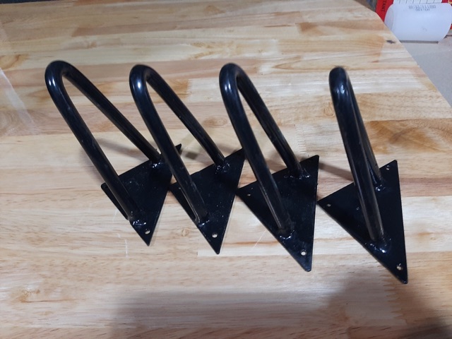 Chân sắt Hairpin Sơn tĩnh điện có tặng kèm ốc vít, chân bàn sắt | BigBuy360 - bigbuy360.vn