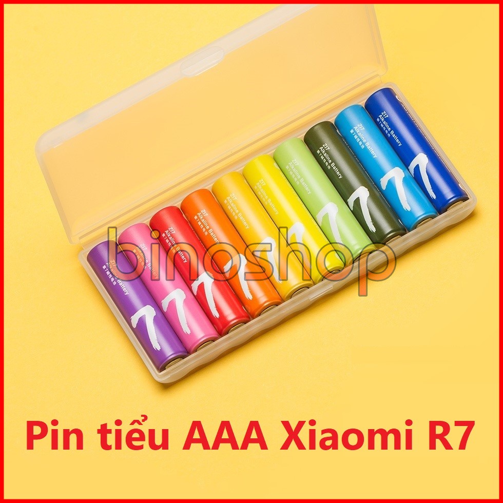 Pin tiểu AAA Xiaomi Rainbow 7 (hộp 10 viên)