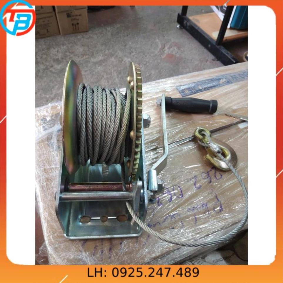 Tời quay tay 2000 - 900 kg CÁP THÉP Thái Bình VinàN