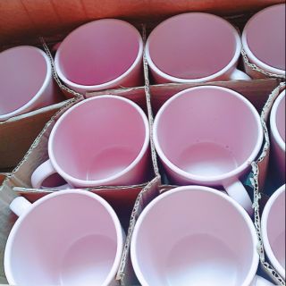 Cốc sứ hồng ikea - gốm sứ cao cấp 250ml