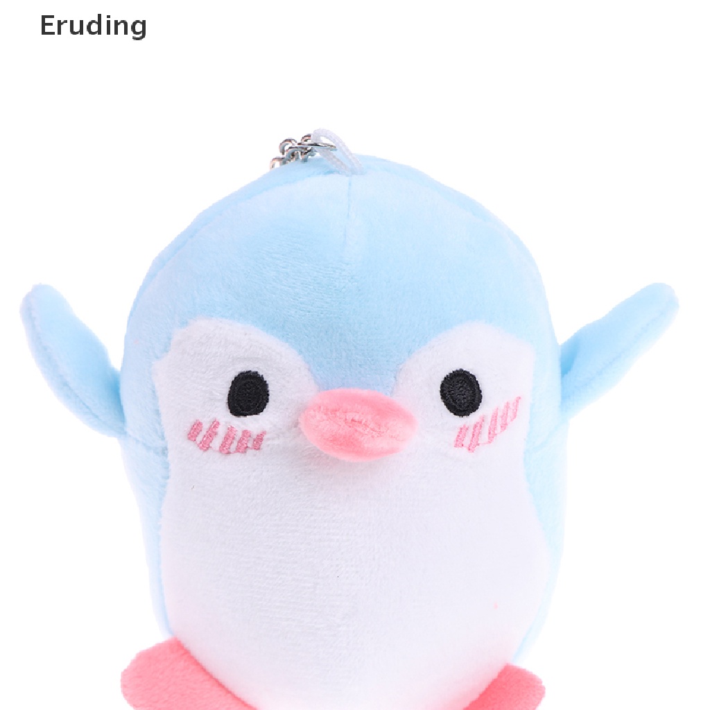 Chim Cánh Cụt Nhồi Bông 12CM Với Chìa Khóa Dễ