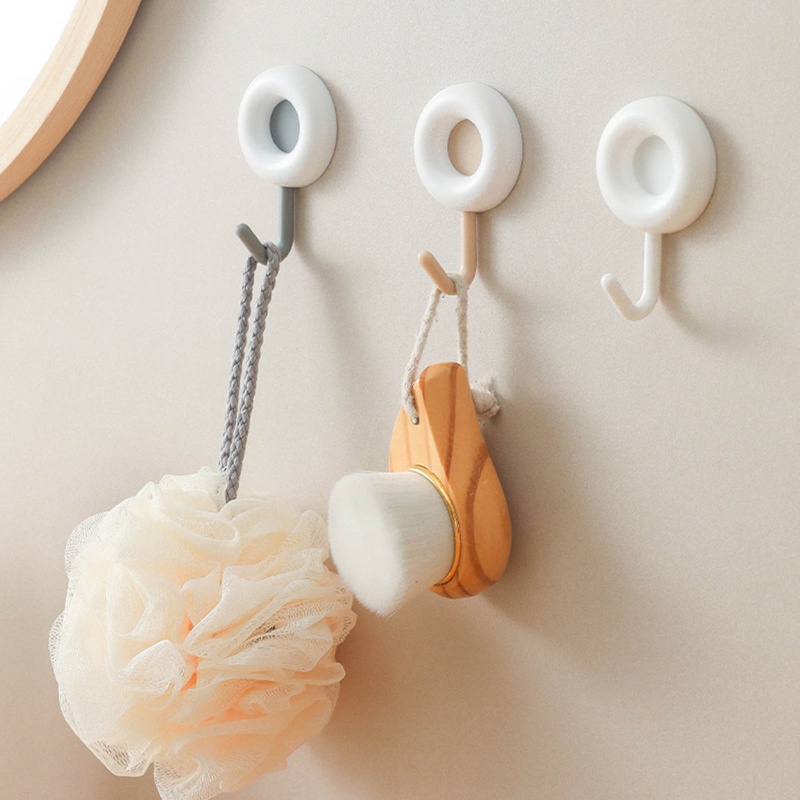 Set 4 Móc Treo Khăn Đa Năng Gắn Tường Chịu Lực Tốt