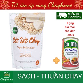 [150g] Cốt lết chay An Nhiên thuần Chay - Chayhome - Thực phẩm chay/ đồ ăn chay/ thịt chay + TẶNG Cá mòi chay Âu Lạc đơn