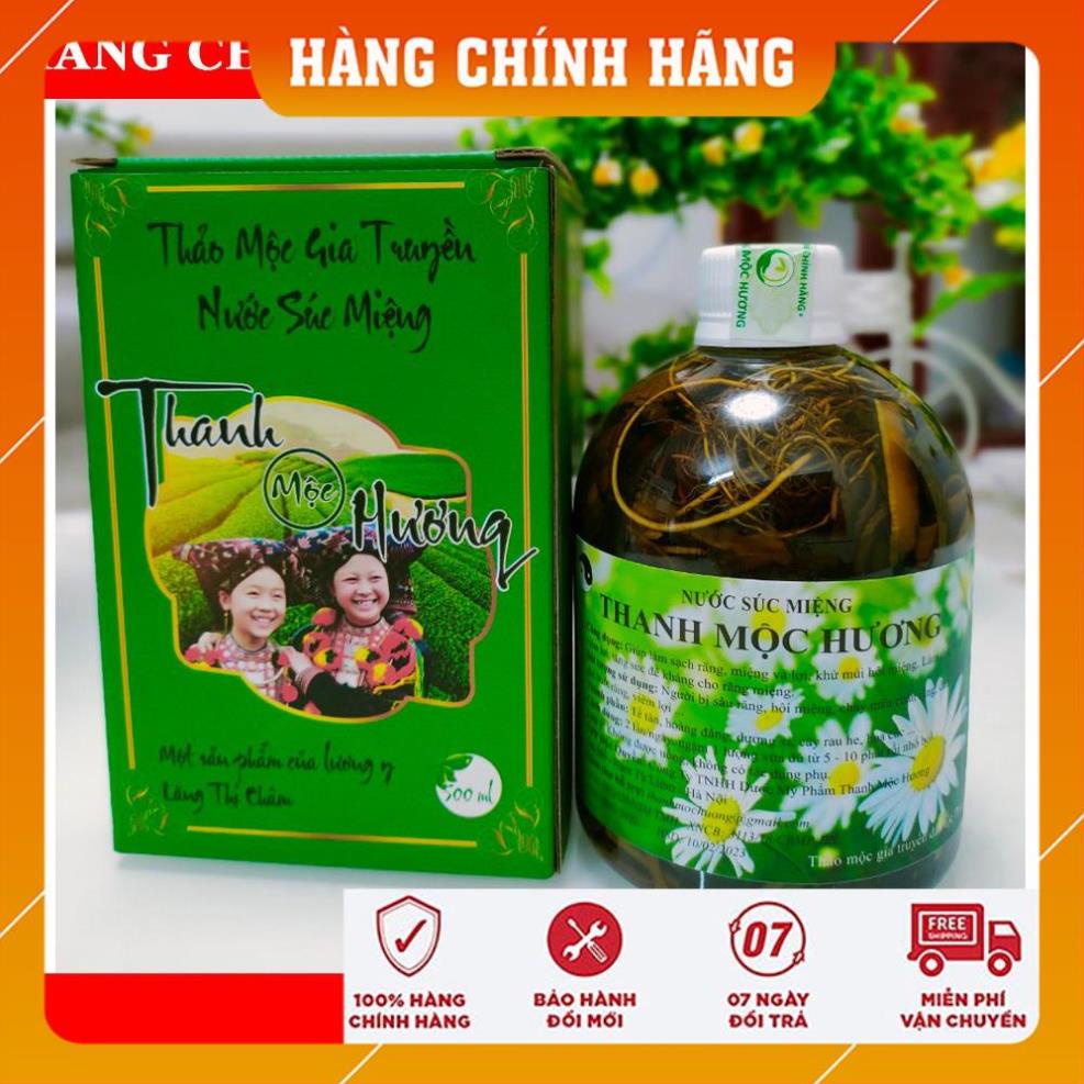 Nước súc miệng Thanh Mộc Hương 500ml