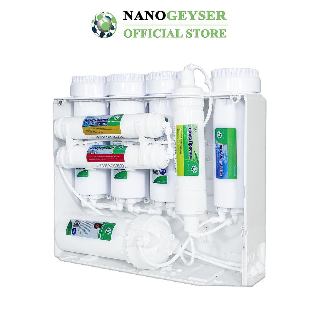 Máy lọc nước Nano Geyser ECO H, Công nghệ lọc trực tiếp Nano, Bảo hành điện tử 5 năm qua app chính hãng