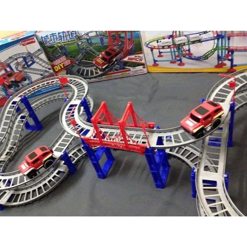 Đồ chơi ô tô chạy trên đường ray Cỡ lớn- Kích thích sự sáng tạo của bé