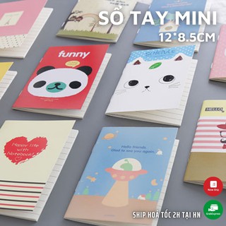 Sổ tay Mini , sổ ghi chép bỏ túi - Nhiều mẫu bìa xinh xắn