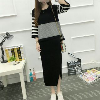 Set váy len đẹp
