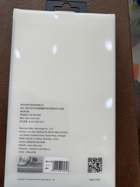 [ Sale] Ốp lưng Note9 ( Hàng chính hãng Nilkin)