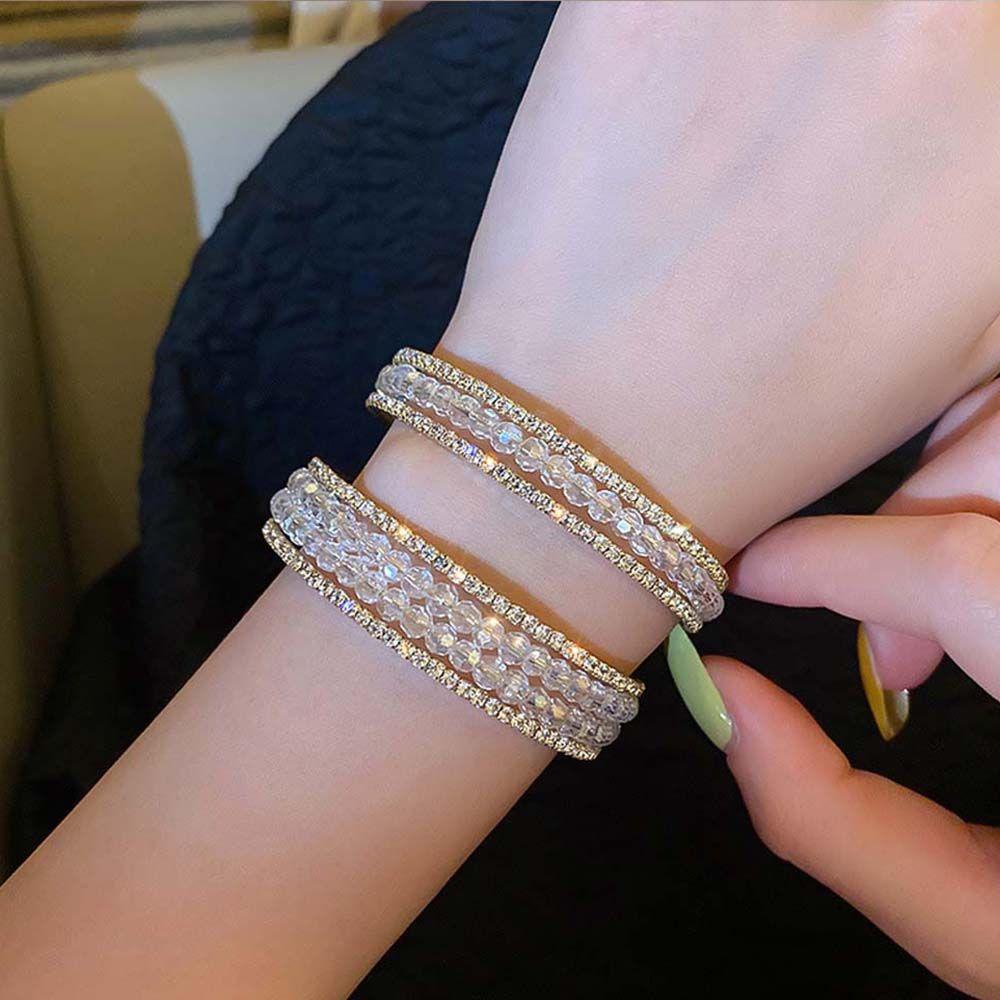 Vòng Tay Chuỗi Hạt VANES1 Phong Cách Hàn Quốc Thời Trang Cho Nữ