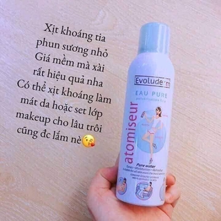 Xịt Khoáng EVOLUDERM 150ML