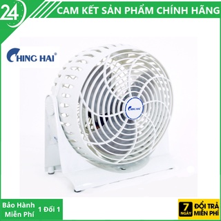 Quạt bàn Chinghai HD606 2 tốc độ điều chỉnh gió công suất 24w sải cánh 230mm - Quạt để bàn Chinghai