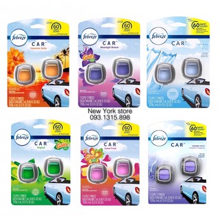 (có bill US) Set 2 nước hoa xe hơi Febreze chính hãng 🇺🇸