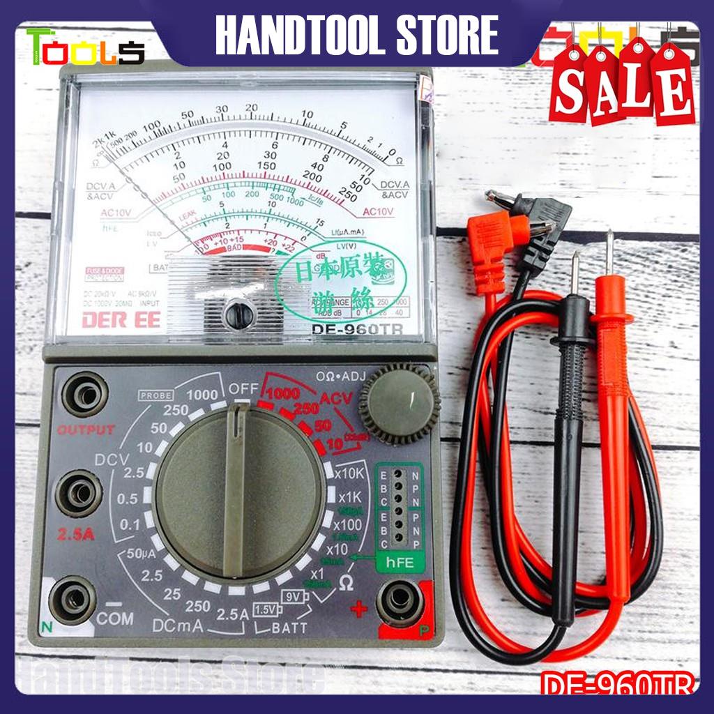 Đồng hồ vạn năng DER EE DE-960TR