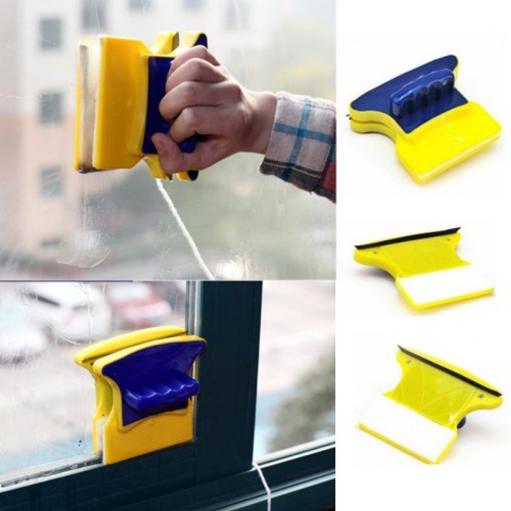 Dụng Cụ Lau Kính Double Sided Glass Cleaner