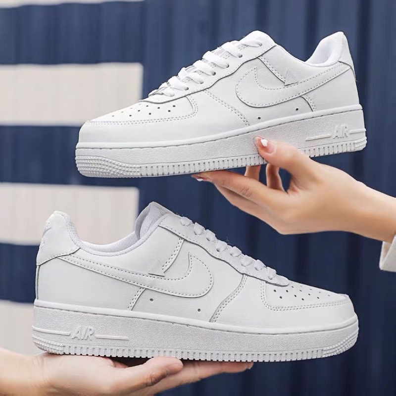 Giày Nike Air Force 1 AF1 Trắng - Giày Sneaker Nam Nữ Thể Thao Cổ Thấp Cao Cấp Full box + Bill