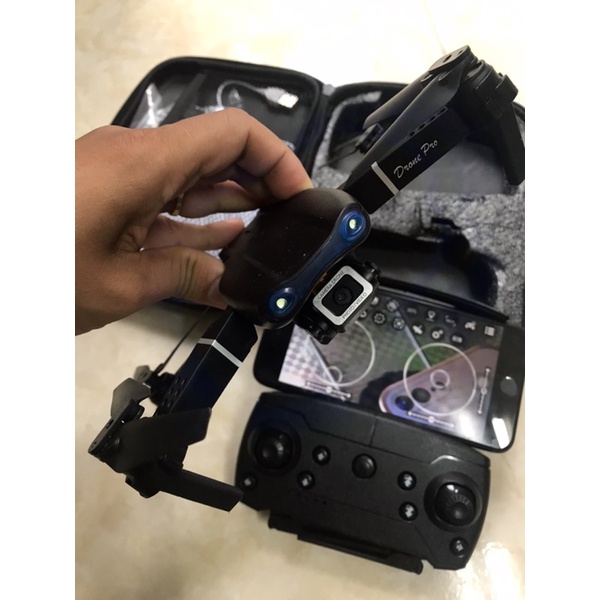 FLYCAM- Drone tích hợp camera 4k quay phim chụp ảnh -bay lâu- APP điều khiển wifi hỗ trợ andoid ios