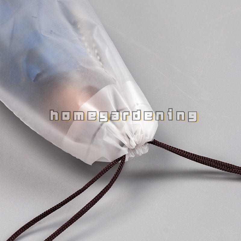 Túi Nhựa Trong Suốt Có Dây Rút Đựng Dù Che Nắng Gấp Gọn Tái Sử Dụng Được