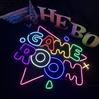 Đèn Led Neon Sign Game Room Trang Trí Phòng Game | HEBO Art Lighting