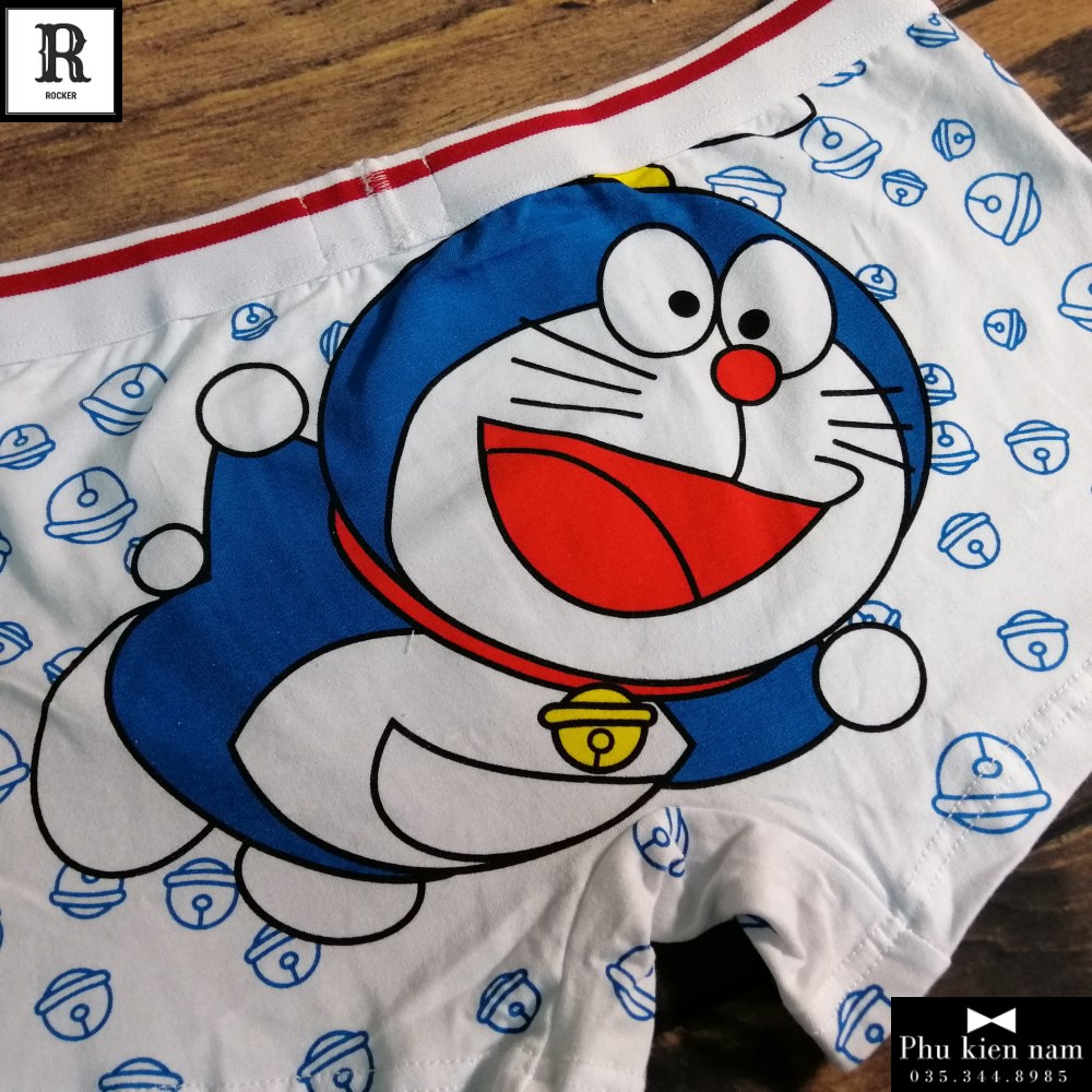 [Combo] Hộp 4 Quần Lót Nam Boxer - Quần Sịp Boxer HOẠT HÌNH S001.1