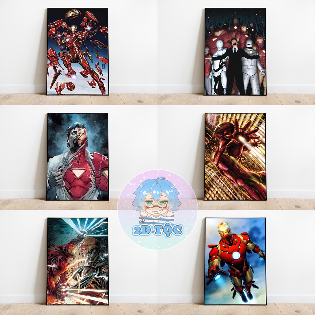 TRANH POSTER A3 IRON MAN MARVEL (2) CHẤT LIỆU GIẤY CAO CẤP – TRANH POSTER DÁN TƯỜNG TREO TƯỜNG 2D TỘC SHOP