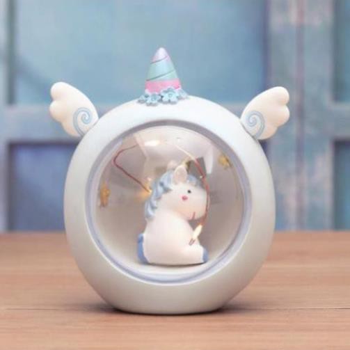 Đèn Trang Trí Hình Kỳ Lân Sáng Tạo Qùa Tặng Sinh Nhật Đèn Ngủ Xinh Xắn siêu cute
