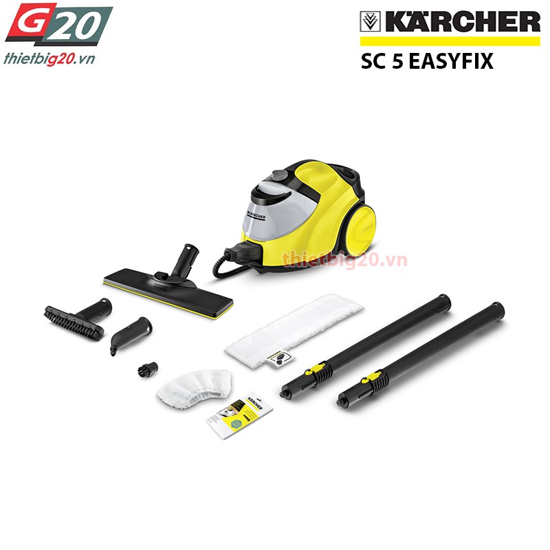 Máy phun hơi nước nóng làm sạch Karcher SC5 EasyFix EU