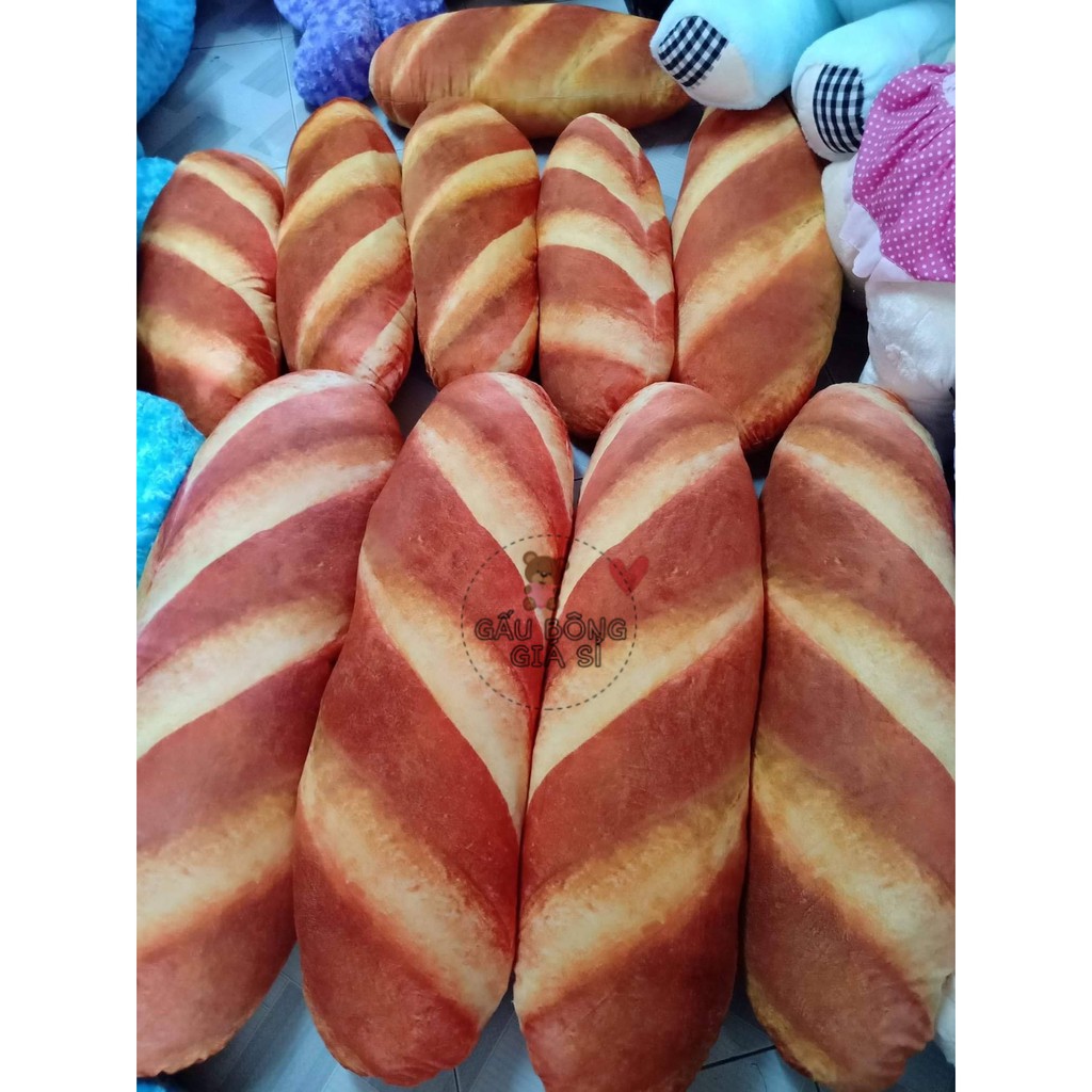 GỐI ÔM HÌNH BÁNH MÌ SIZE LỚN NHẤT