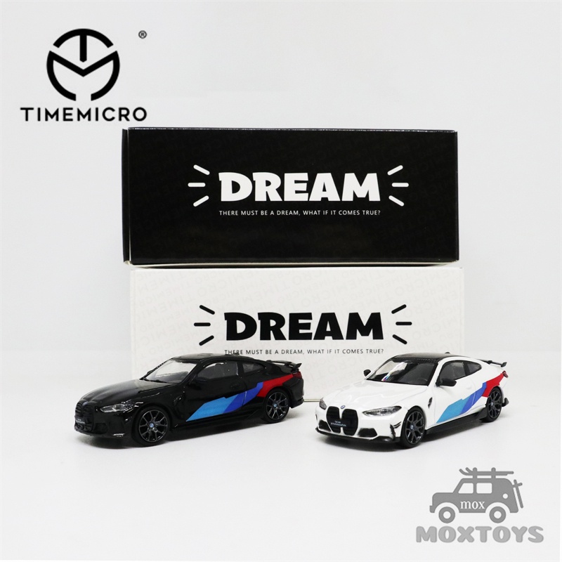 Mô Hình Xe Hơi BMW M4 Màu Trắng/Đen Tỉ Lệ 1:64