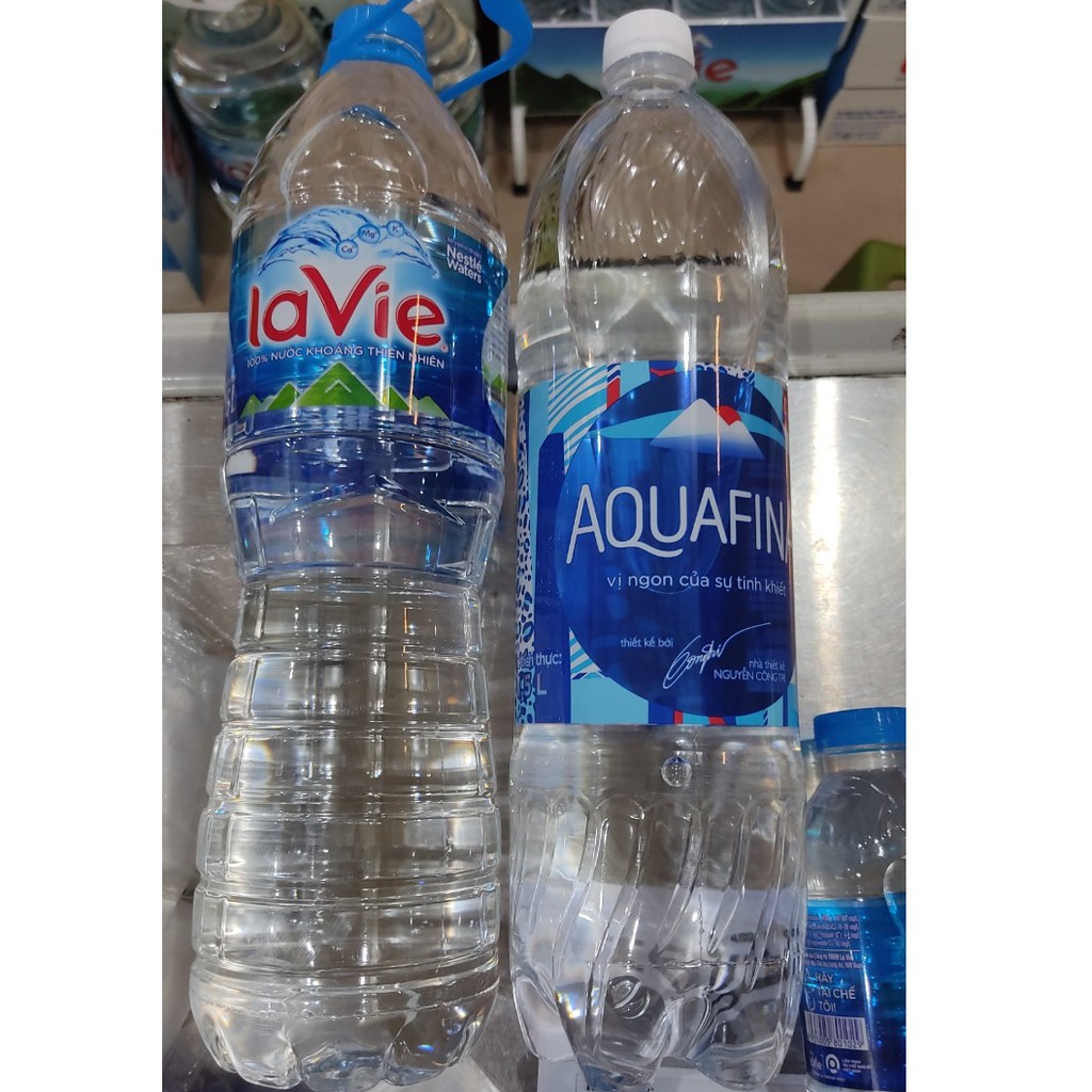 Nước Lavie / Aquafina chai 1.5 lít