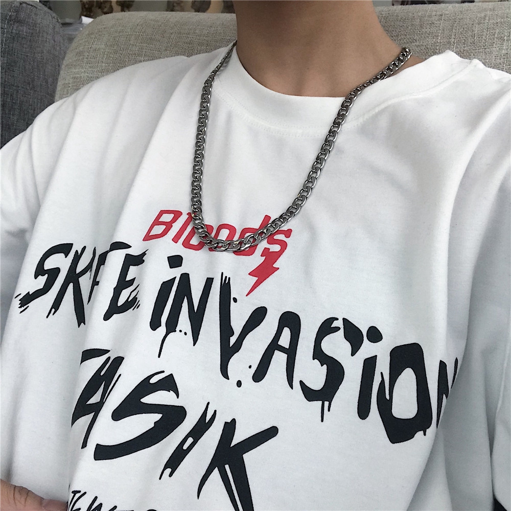 Dây Chuyền Hợp Kim Thiết Kế Đơn Giản Cá Tính Cho Nữ