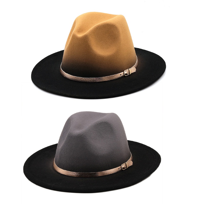 Mũ Cao Bồi Chống Nắng Màu Gradient Thời Trang Cho Nam Nữ