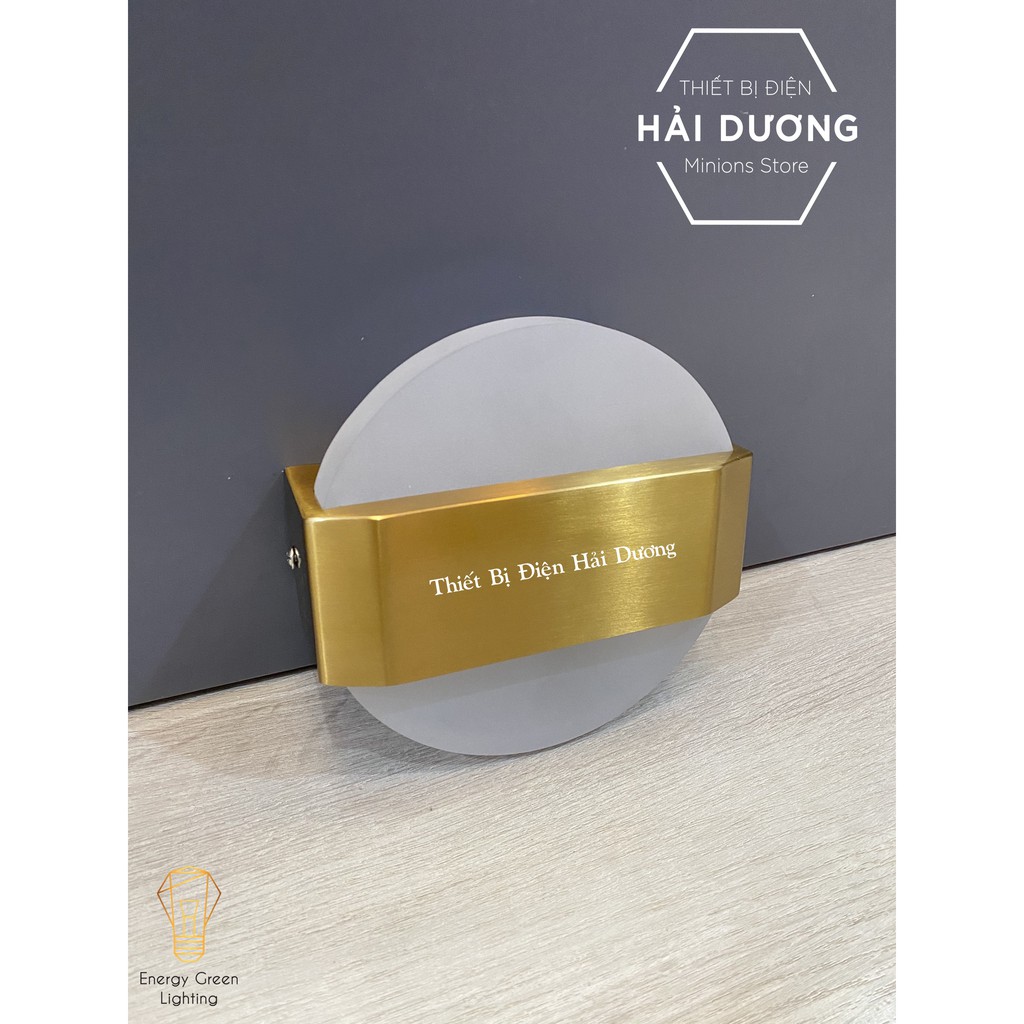 Đèn Tường Đồng Cao Cấp Kiểu Dáng Hiện Đại DT-622  Ánh Sáng Vàng - Led Siêu Sáng - Có video thực tế