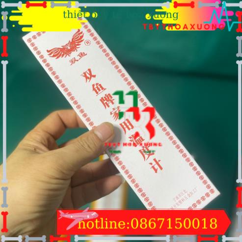 Com Bo 10 Cái Nhiệt Kế Thuỷ Ngân Dùng Đo Nhiệt Độ Phòng A-1