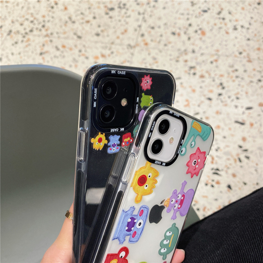 Ốp Điện Thoại Silicon Chống Sốc Cho Iphone 12pro Max 12mini 11pro Max Xs Max Xr Se 2020 7 8 Plus | BigBuy360 - bigbuy360.vn