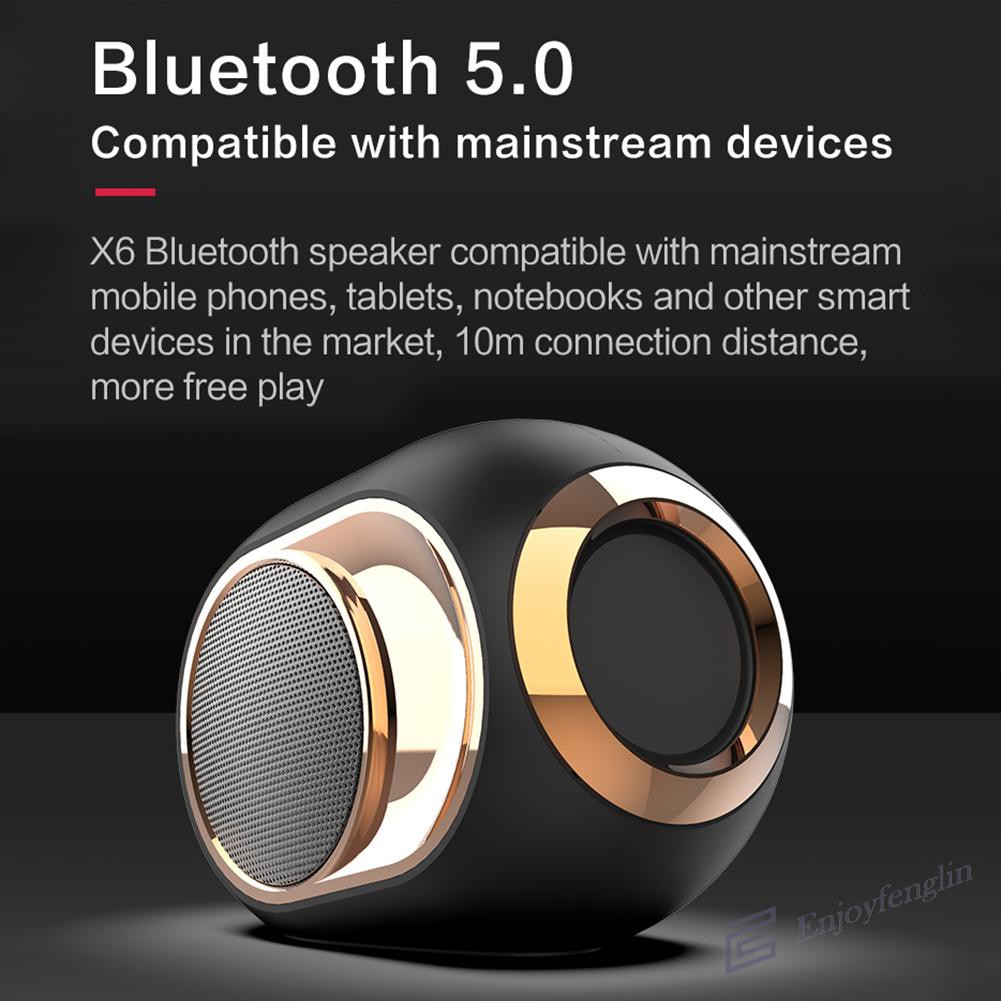 Loa Bluetooth Không Dây En X6 Tích Hợp Micro