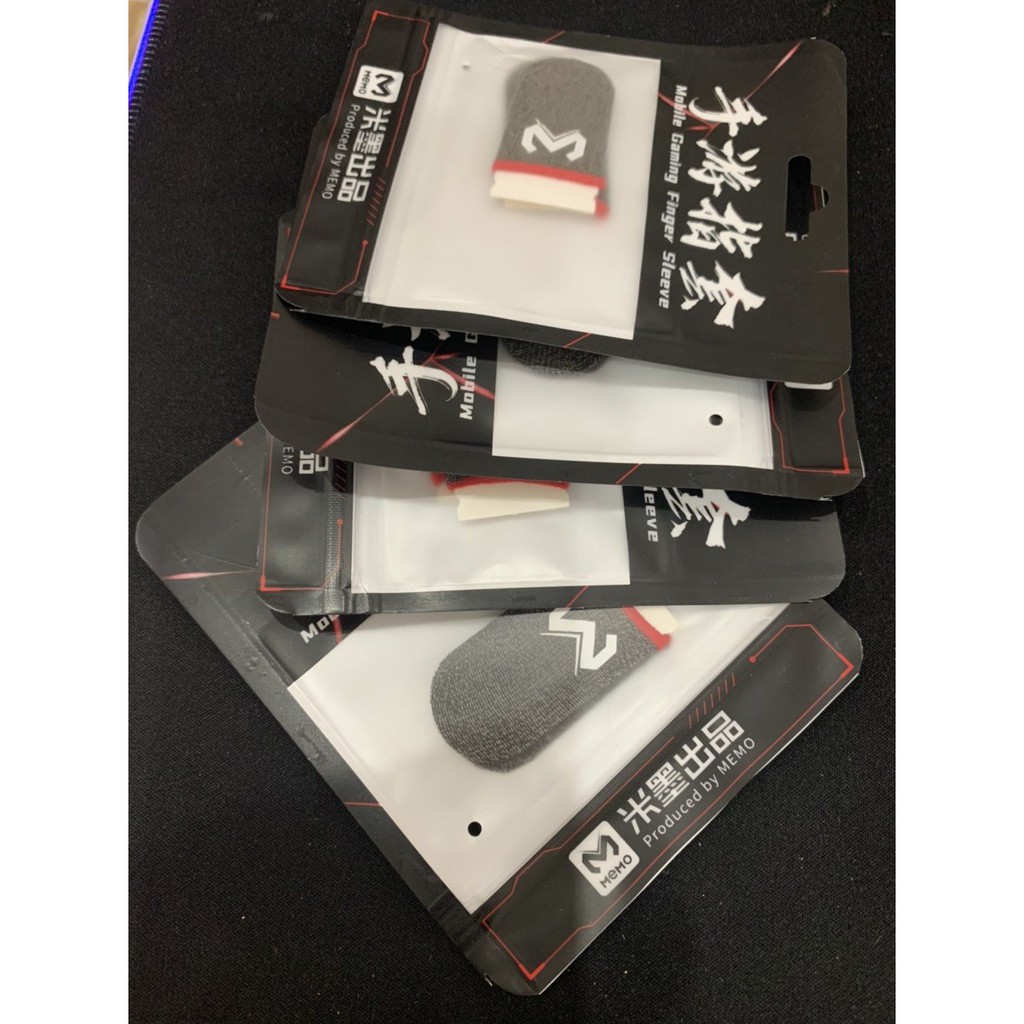 Bộ 2 Găng tay chơi game Memo HL03 sợi bạc cảm ứng chống mồ hôi cho tốc chiến, Pubg, FOG GT03