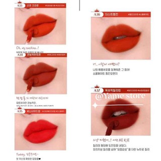 Son Kem Black Rouge Son🍓 [Mã CHUY0010 giảm 10K]🍓Son𝐁𝐋𝐀𝐂𝐊 𝐑𝐎𝐔𝐆𝐄 𝐀𝐈𝐑𝐅𝐈𝐓 𝐕𝐄𝐋𝐕𝐄𝐓 𝐓𝐈𝐍𝐓 𝐕𝐄𝐑 𝟕