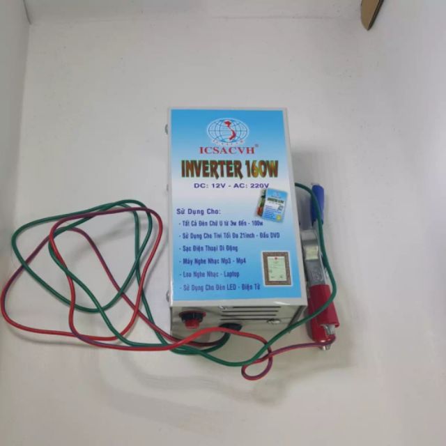 Bộ Biến Điện INVERTER 12V - 220V 160W
