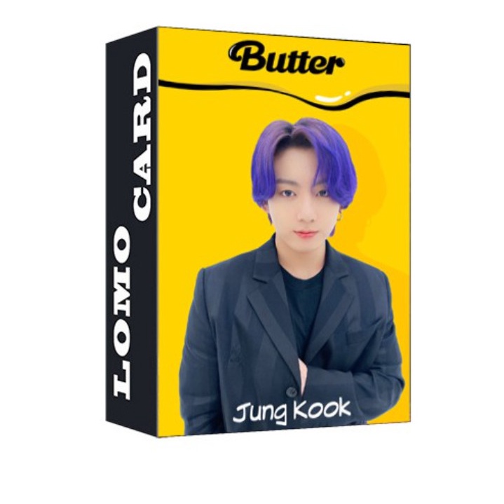 hộp ảnh Jungkook BTS butter ver