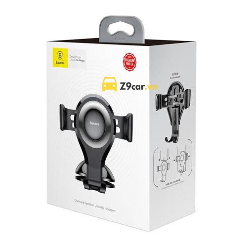Giá đỡ điện thoại trên xe hơi Baseus Osculum Type Gravity Car Mount, kẹp điện thoại trên ôtô hít chân không tiện dụng | BigBuy360 - bigbuy360.vn