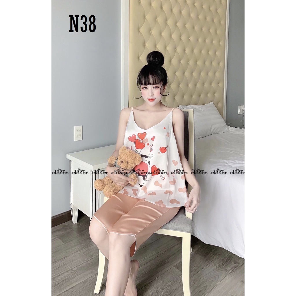 Set Bộ 2 Dây Bò Sữa Quần Lửng N38 - 1997Closet | BigBuy360 - bigbuy360.vn