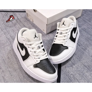 Giày thể thao sneaker aj1 low panda 'black- white' - chất lượng tc 🔥