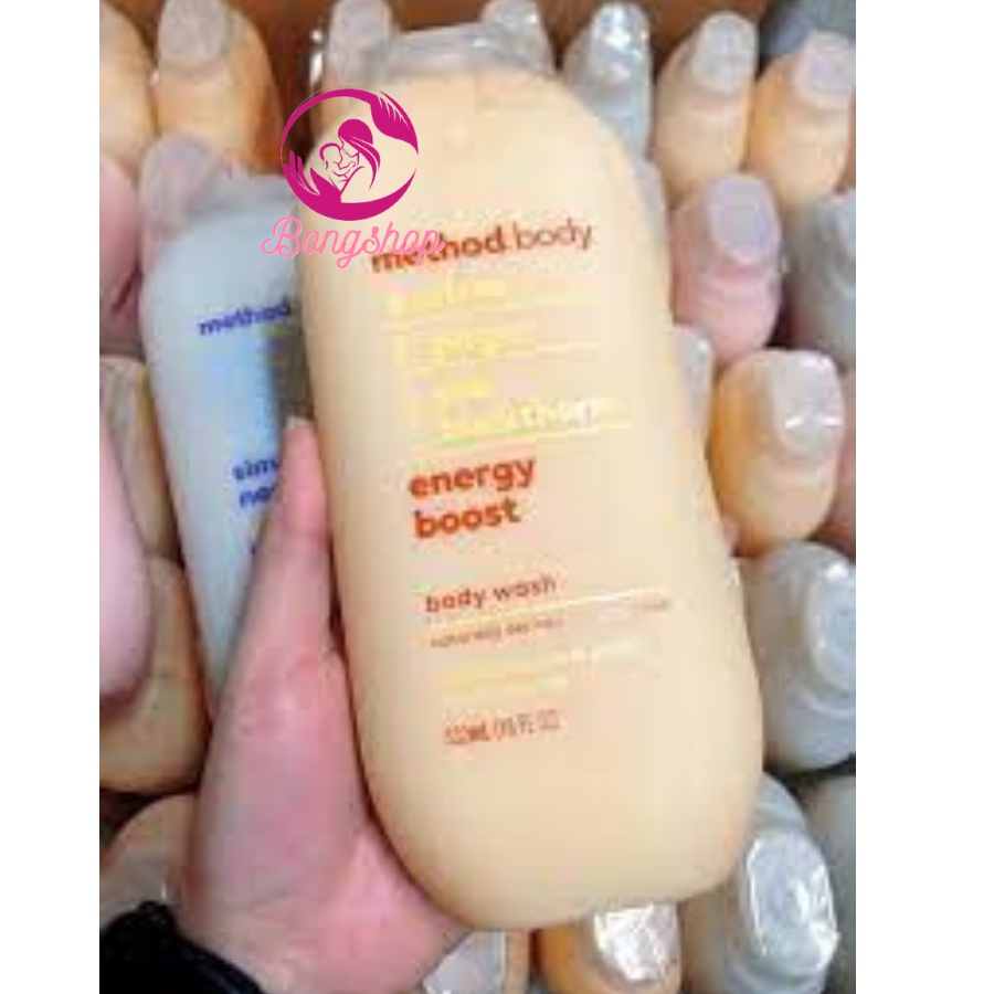 Sữa Tắm organic Method Body Wash / Method men cho cả Nữ và Nam 532ml Chuẩn Hàng Úc 100% từ thiên nhiên