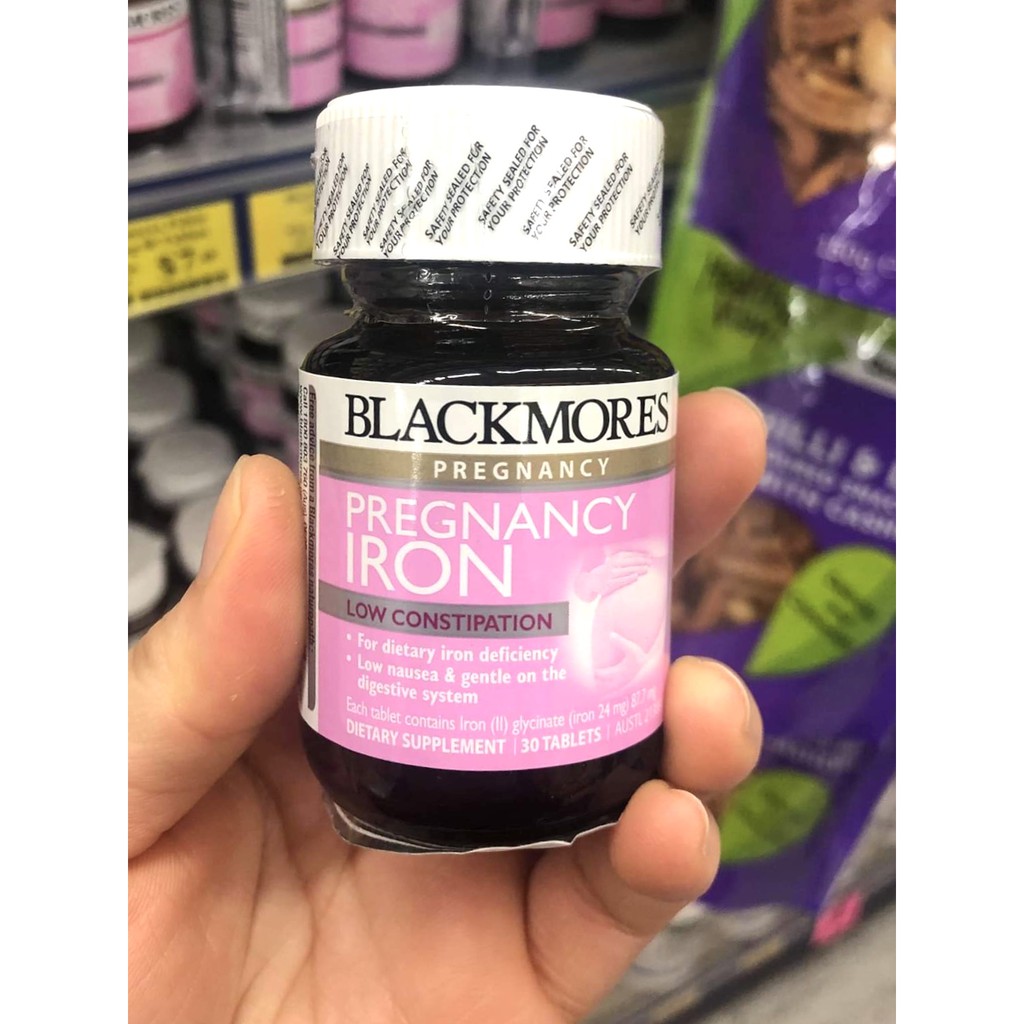 SẮT BẦU BLACKMORES 30 VIÊN