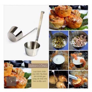 khuôn bánh cống, bánh tôm inox