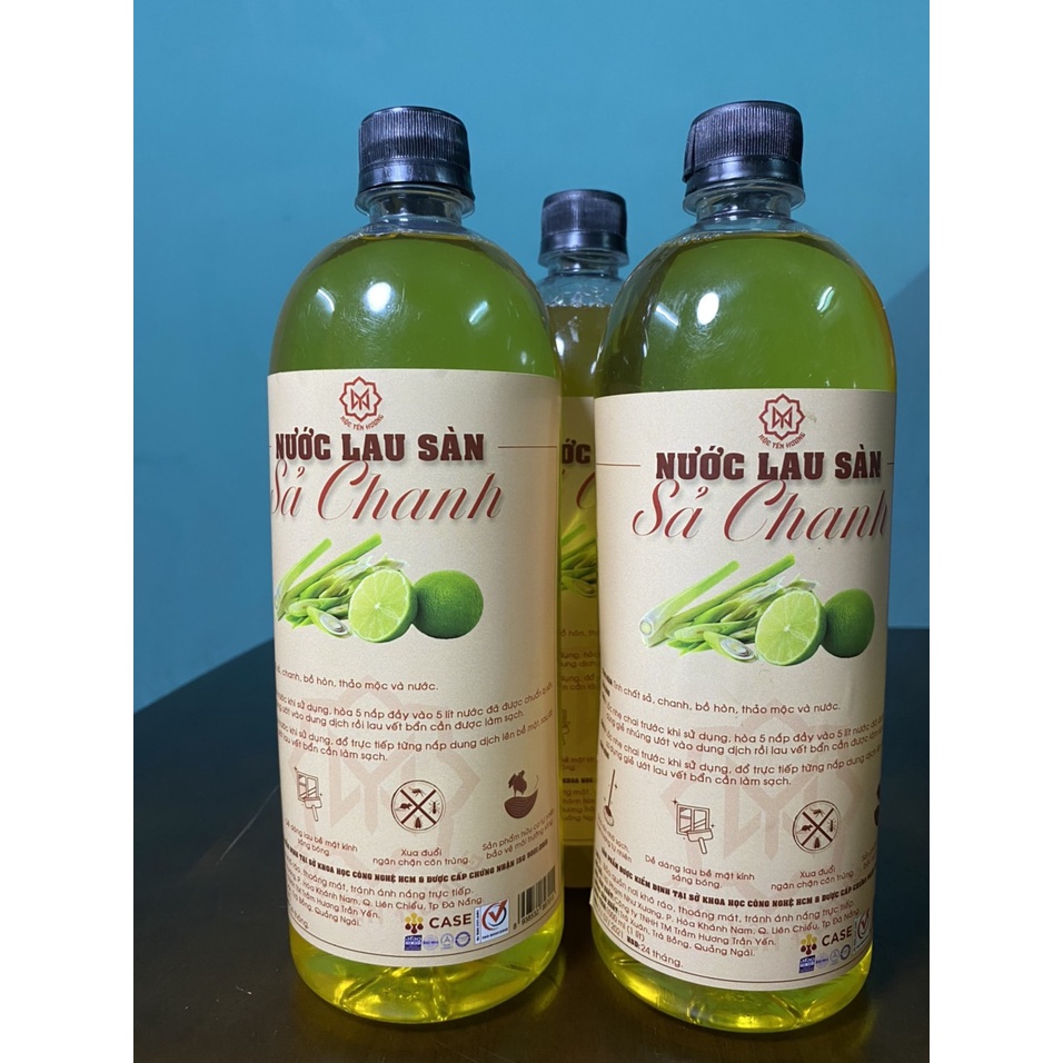 Nước lau sàn Thảo Mộc Sả Chanh nguyên chất 100% - MỘC YẾN HƯƠNG