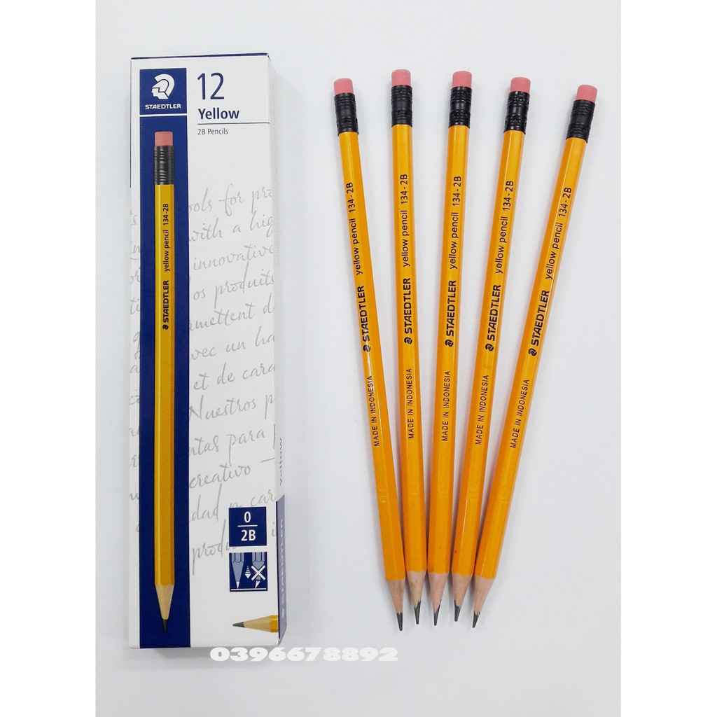 Hộp 12 bút chì Đức STAEDTLER 2B/HB